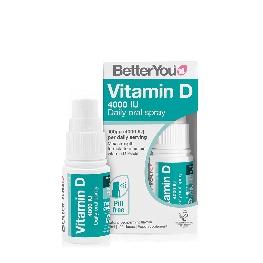 Better You Vitamin D  4000iu Daily Oral Spray 15ml